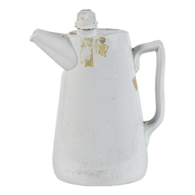 Double Ceramic Jug from SCR G. Richard, Milan, 1874 For Sale