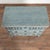 19th Century Swedish Gustavian Blue Chest of Three Drawers With Greek Key Design For Sale - Image 4 of 14