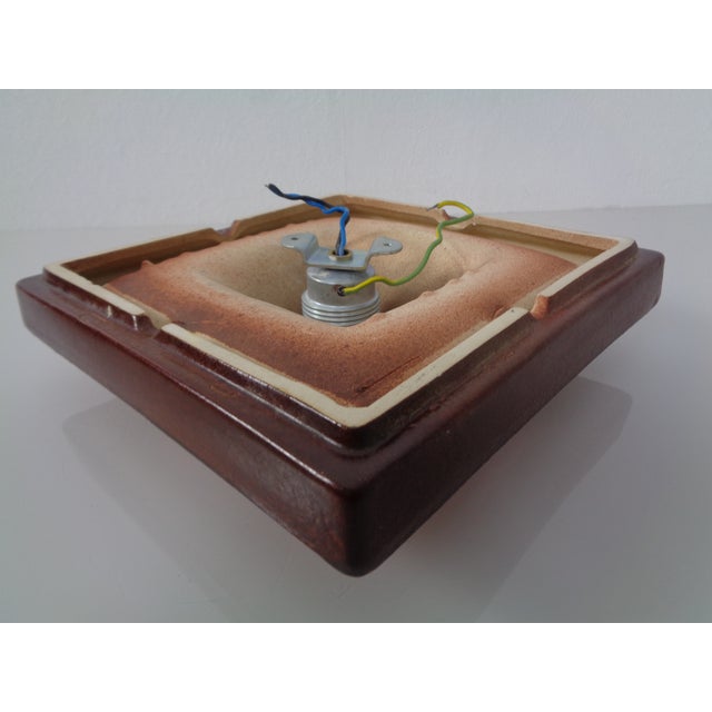 Pop Art Ceramic Wall Lamp, Germany, 1970s For Sale - Image 13 of 15