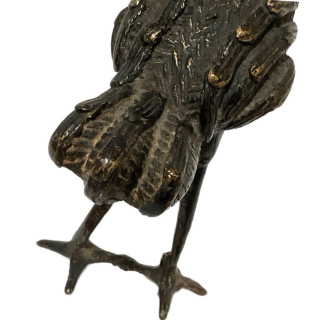 Benin Bronze Rooster For Sale In Houston - Image 6 of 7