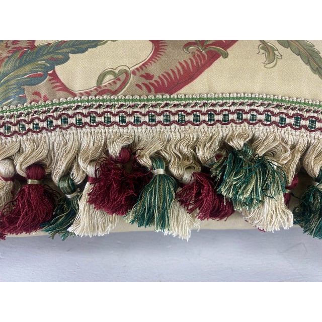 Vintage Tully and Marr Classic English Cotton Print Pillows/a Pair. For Sale - Image 4 of 9