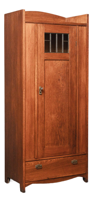 Art Nouveau Cabinet in Oak