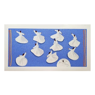 Aldo Mondino, Turcata, Silkscreen Print For Sale