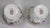 Shabby Chic Minton Haddon Hall Gold Rim Chintz 3" Candlestick Holders-a Pair For Sale - Image 3 of 8