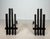 1970s Modernist Steel Andirons. French Work. Circa 1970 - a Pair For Sale - Image 5 of 12