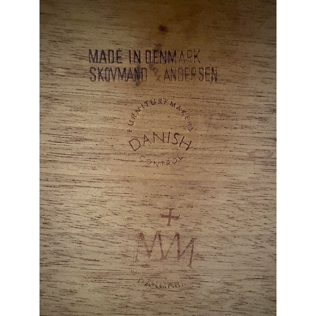 Mid 20th Century Skovmand & Andersen for Moreddi Teak Draw-Leaf Dining Table For Sale - Image 17 of 17