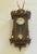 Rustic Antique Black Forest Wall Pendulum Clock For Sale - Image 3 of 6