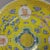 Late 19th Century Antique Imperial Yellow Porcelain Chinese Birthday Plate For Sale - Image 5 of 5