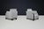 Art Deco Armchairs in Bouclé and Black Lacquered Wood, Prague, 1930s, Set of 2 For Sale - Image 6 of 14