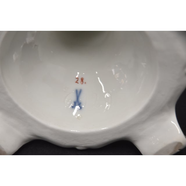 Meissen 4-Seasons Figural Candlesticks For Sale - Image 14 of 15
