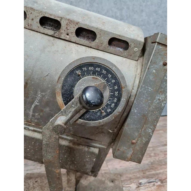 Industrial Theatre Spotlight from Clemancon Paris, 1930 For Sale - Image 4 of 6