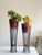 Arthur Umanoff Pair of MCM Mid Century Modern Sculptural Vintage Atomic Modern Black Wire Plant Stands in the Style of Arthur Umanoff Indoor Outdoor For Sale - Image 4 of 12