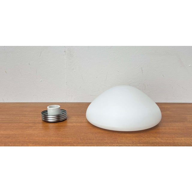 Mid-Century Modern Minimalist Ceiling or Wall Lamp by Wilhelm Wagenfeld for Lindner, Germany, 1950s For Sale - Image 11 of 18