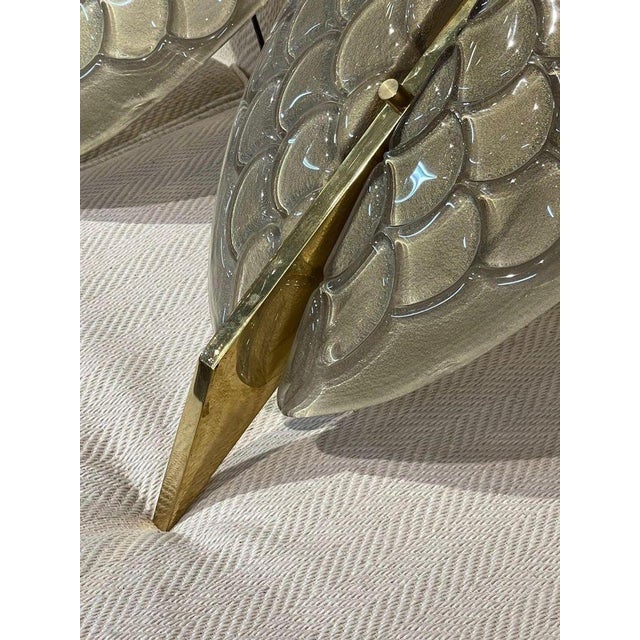 Modern Murano Sconces - Pair For Sale - Image 4 of 8