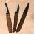 1960s Japanese 3 Knife Set Utility Cutlery Rosewood & Stainless Steel For Sale - Image 12 of 12