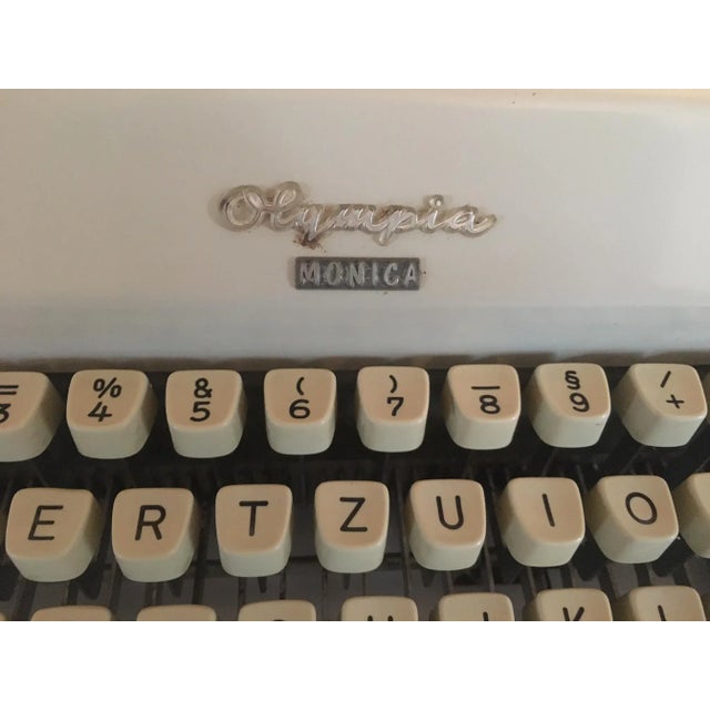 Rare Vintage 1960s Olympia "Monika" Monica Portable Typewriter - Made in Germany and very rare. As early as 1960,...