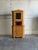 Mid-Century Modern Vintage Brutalist Oak Corner Cabinet in Style of Henning Kjærnulf Danish Modern For Sale - Image 3 of 9