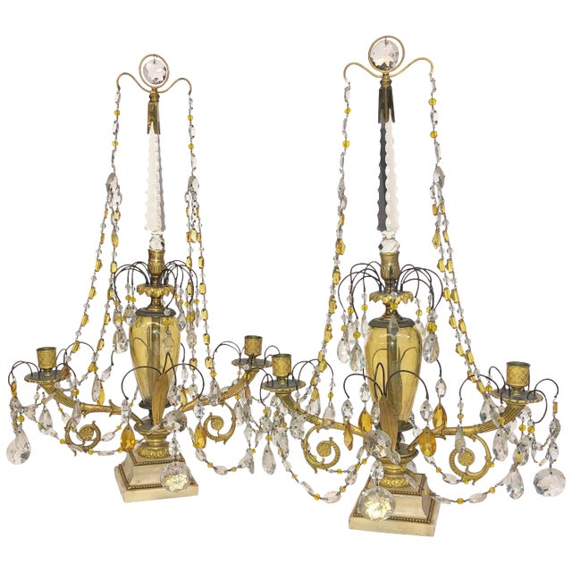 Russian Candleabra - a Pair For Sale