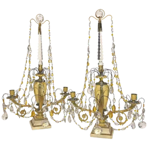 Russian Candleabra - a Pair