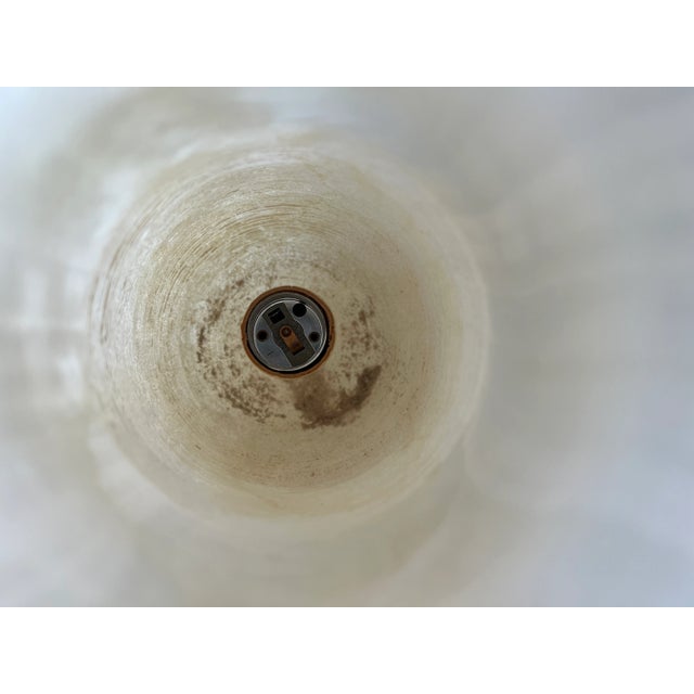 1950s Italian Carved Onyx Lamps - a Pair For Sale In Los Angeles - Image 6 of 12