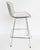 Mid-Century Modern Harry Bertoia Knoll Wire Bar Stool With Leather Seat Pad For Sale - Image 3 of 13