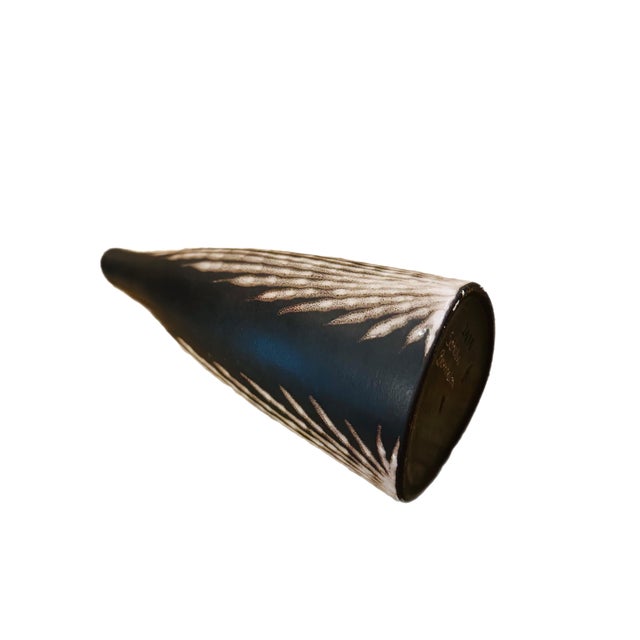 Ceramic 1950's Danish Vase by Svend Aage Holm-Sørensen and Svend Aage Jensen for Søholm Keramik For Sale - Image 7 of 8