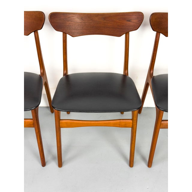 Danish Teak Dining Chairs by Schionning & Elgaard, 1960s, Set of 4 For Sale - Image 15 of 18