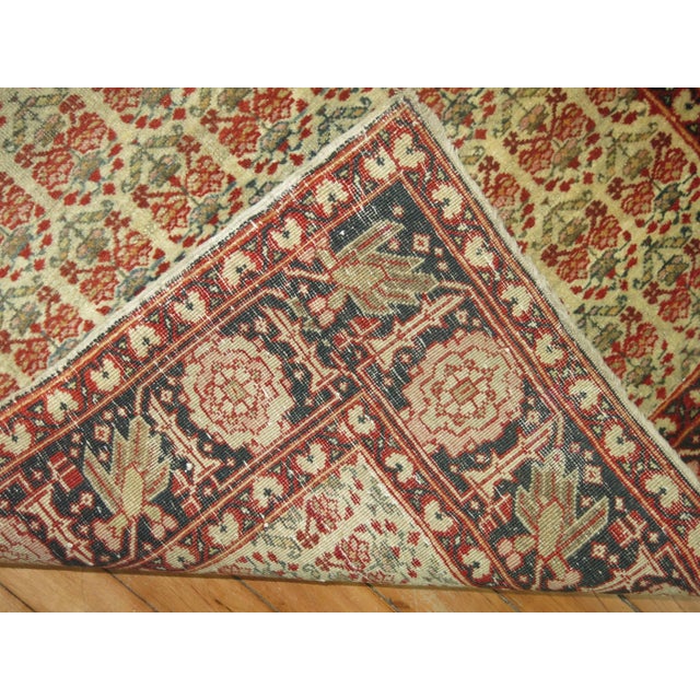 An authentic late 19th century Persian Tabriz Haji Jalili rug. Finely woven with excellent pile throughout. Check close-up...