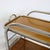 Brown 1930s Art Deco Bar Cart Nickel and Wood, Robert Mallet-Stevens For Sale - Image 8 of 18