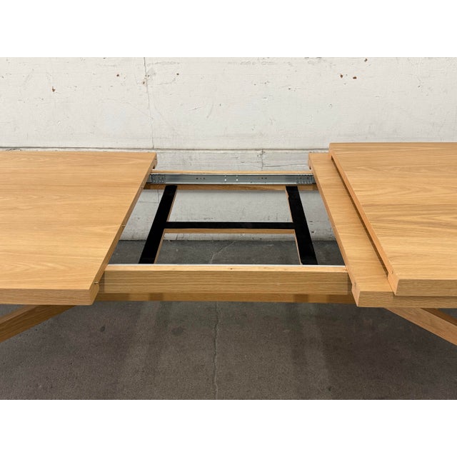 Williams Sonoma Home Copenhagen Extension Dining Table For Sale - Image 10 of 12