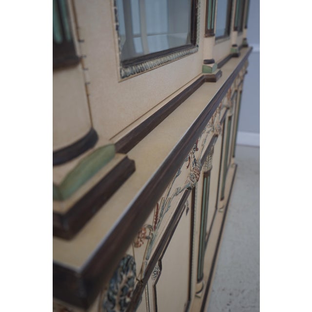 Ej Victor Newport Collection Neoclassical Breakfront For Sale - Image 13 of 18