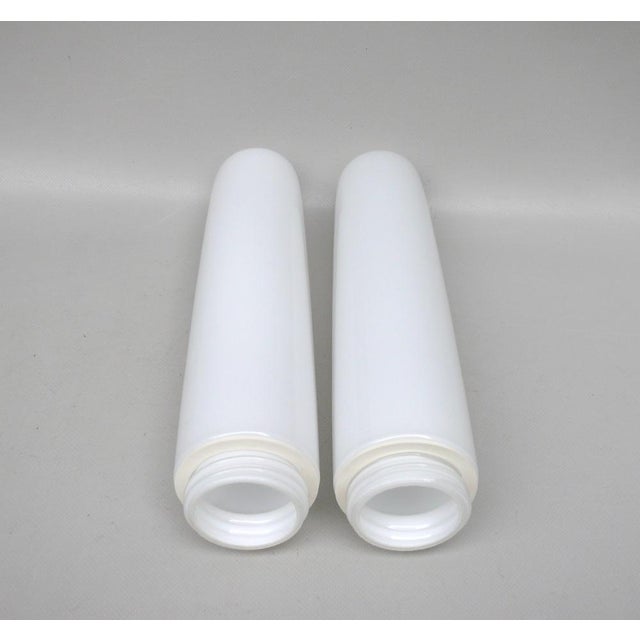 Glass Mirror Wall Lights by Wilhelm Wagenfeld for Lindner, 1960s, Set of 2 For Sale - Image 7 of 14
