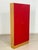 Mid-Century Red Shoe Cabinet For Sale - Image 6 of 11