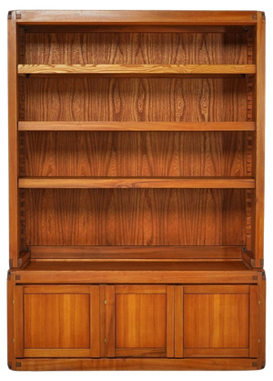 Large French B10 Bookcase Cabinet by Pierre Chapo, 1960