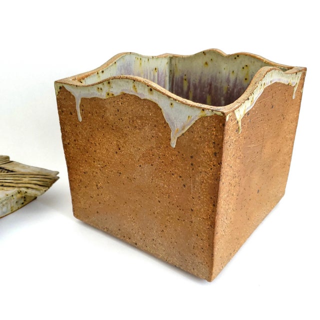 Box - 1983 Brutalist Art Studio Pottery by Henry Kendall Gernhardt For Sale - Image 9 of 12