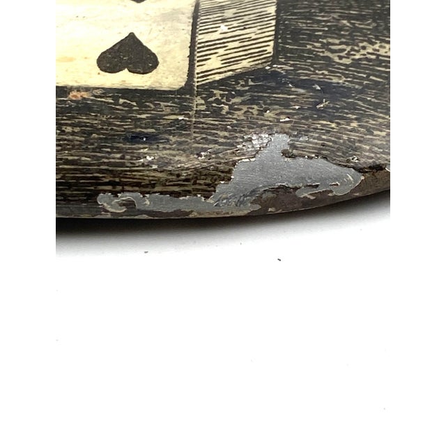 Mid-Century Folding Coffee Table "City of Cards", Piero Fornasetti Italy 1950s For Sale - Image 12 of 13