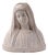 Art Deco Plaster Bust of the Virgin Mary after Raphael, 1911 For Sale