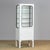 Industrial Vintage Glass and Iron Medical Cabinet, 1970s For Sale - Image 3 of 10
