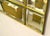 1970s Venetian Arch Shaped Beveled Glass Brass Wall Mirror Hollywood Regency For Sale - Image 12 of 14