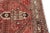 Textile Vintage Handmade Persian Red Geometric Wool Rug 4'2" X 6'4" For Sale - Image 7 of 11