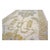 21st Century Turkish Oushak 3X19 Gold& Ivory Handmade Runner Rug #1144106 For Sale In Houston - Image 6 of 10
