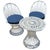 Mid-Century Modern Mid Century Modern Spun Fiberglass Two Chairs & Table Outdoor Patio Set by Russell Woodard, Attributed For Sale - Image 3 of 9