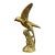 Vintage English Brass Bird on a Branch For Sale