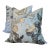 Schumacher Peacock Aqua Pillows- Pair For Sale