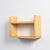 Inverted U-shaped shelf in solid pine, designed in the 1970s to furnish apartments in Les Arcs. It echoes the rounded...