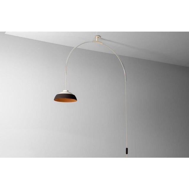 Model 2129 Ceiling Lamp attributed to Gino Sarfatti for Arteluce, Italy, 1969 For Sale - Image 3 of 18