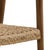Teak & Rope Horseshoe Mid-Century Coastal Dining Chair For Sale In Los Angeles - Image 6 of 6