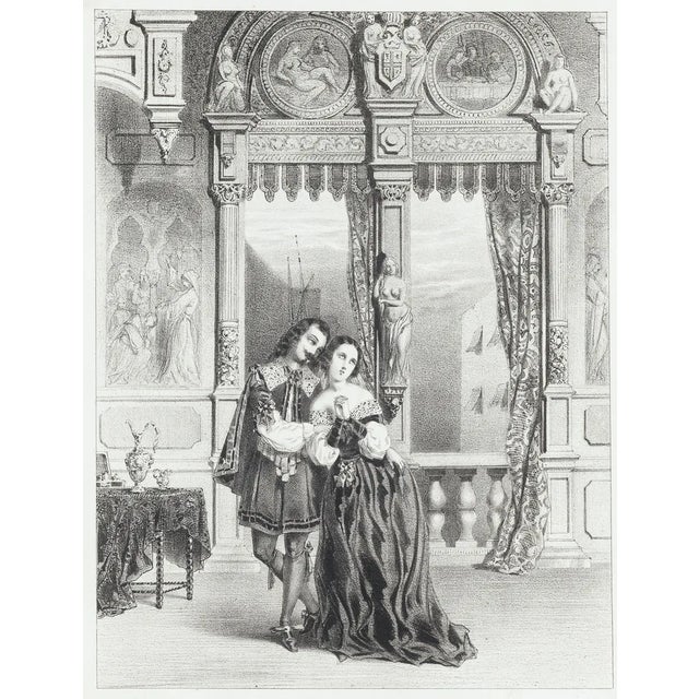 Charles Deshays, Stradella, Lithograph, 1838 For Sale