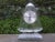 Mid Century Modern Neoclassical Style Acrylic Clock For Sale - Image 12 of 12