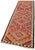 Textile Vintage Kilim Runner Rug For Sale - Image 7 of 7